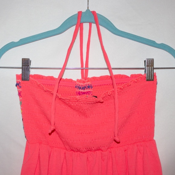 Rue21 | Tie String Halter Top | Pink | Small - Picture 2 of 6